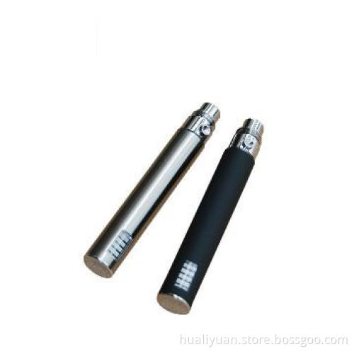 EGO-V Adjustable Voltage(3.6-4.2)V 900mAh E Cigarette Black/Stainless